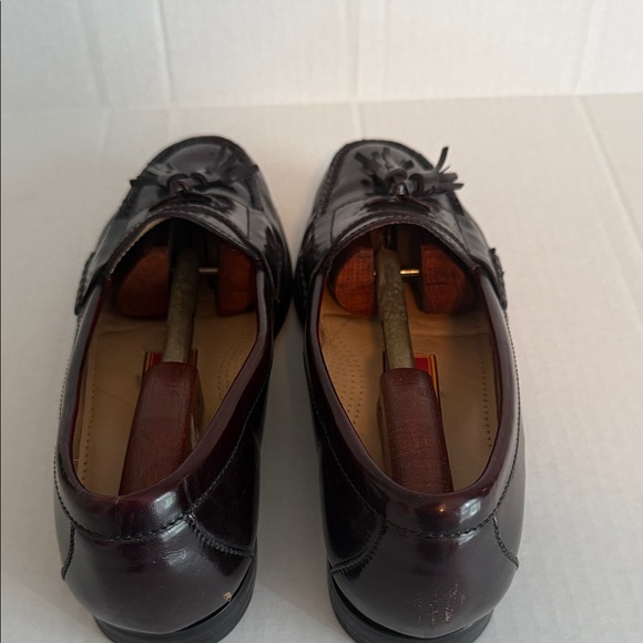 Men's Cole Haan City  Ox Blood Tassel Loafers - Picture 2 of 7